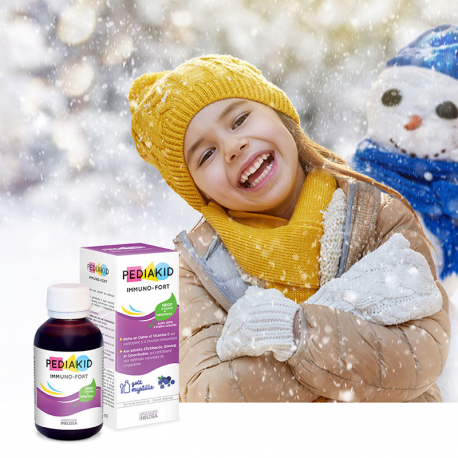 Vitamin Pediakid Immuno Fort 125ml tăng đề kháng cho bé