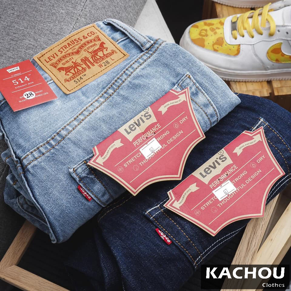 Quần short Jean nam Le.vis co dãn ( Size 28-36 ) cao cấp - KaChou