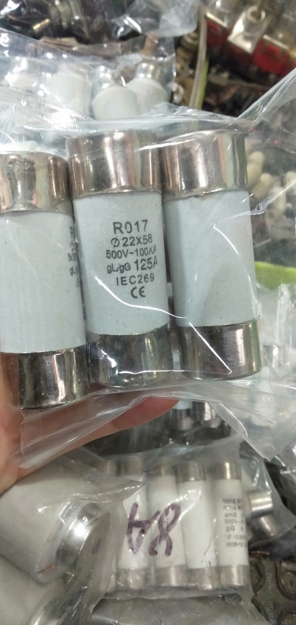 Cầu chì sứ 125a 22x58 - điện tử nhật anh