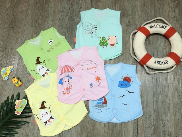 Áo Gile coton 2 lớp cho bé Minh ĐỨC