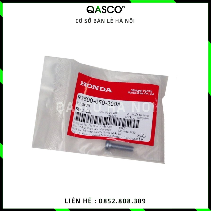 Vít HONDA cỡ 5x20 (93500050200A) QASCO