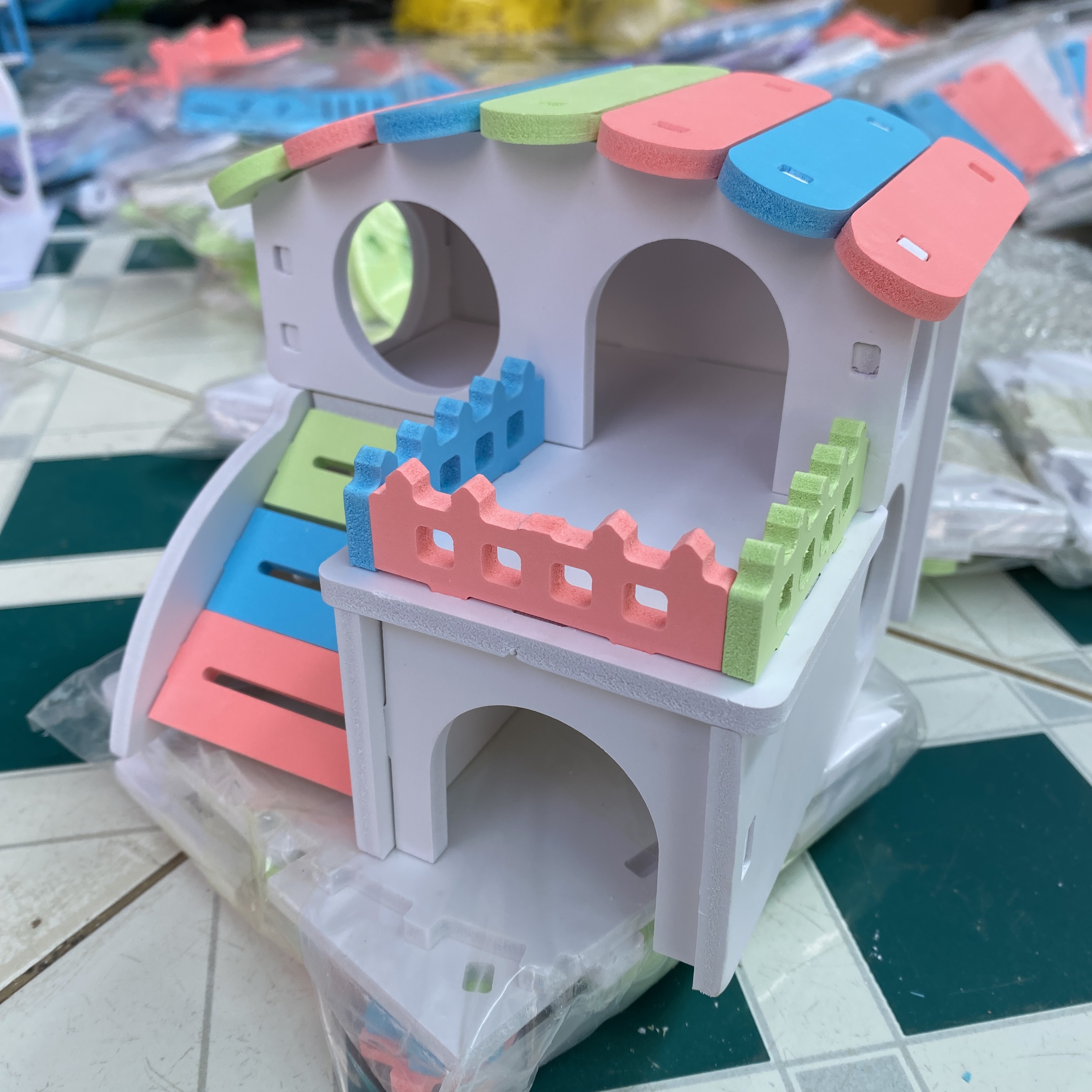 Nhà Hamster Biệt Thự 2 Tầng