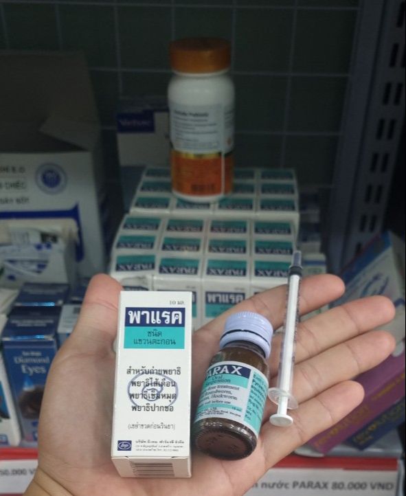 Thuốc Sổ Giun Chó Mèo Parax 10ml