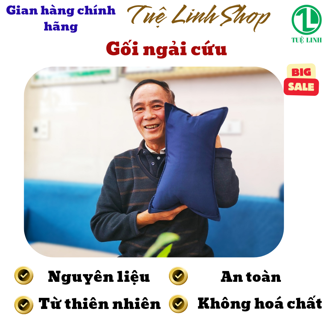 Gối ngải cứu thảo mộc Tuệ Linh