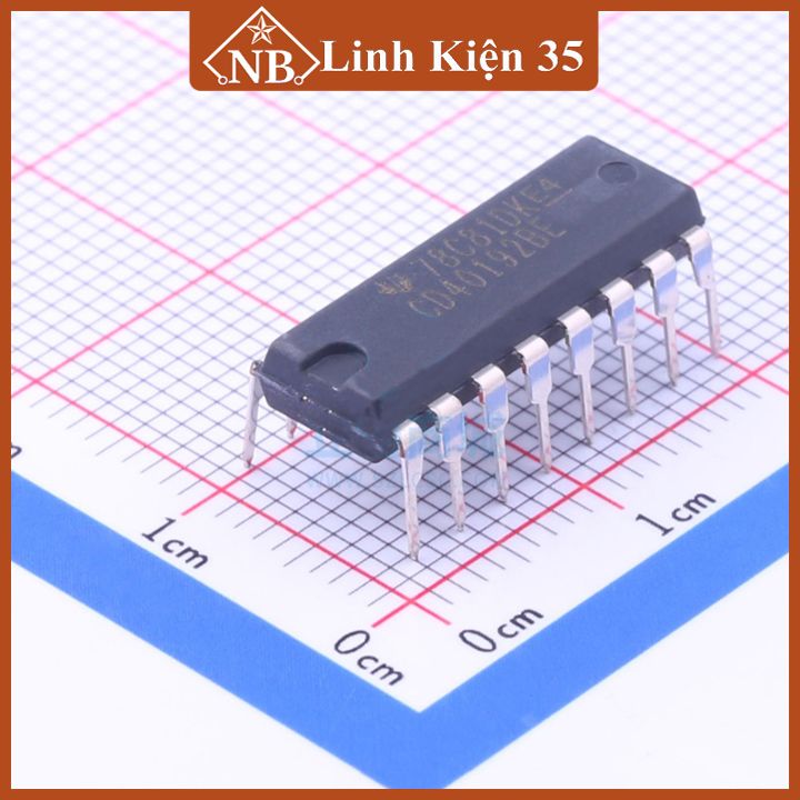 IC CD40192BE chân cắm DIP16