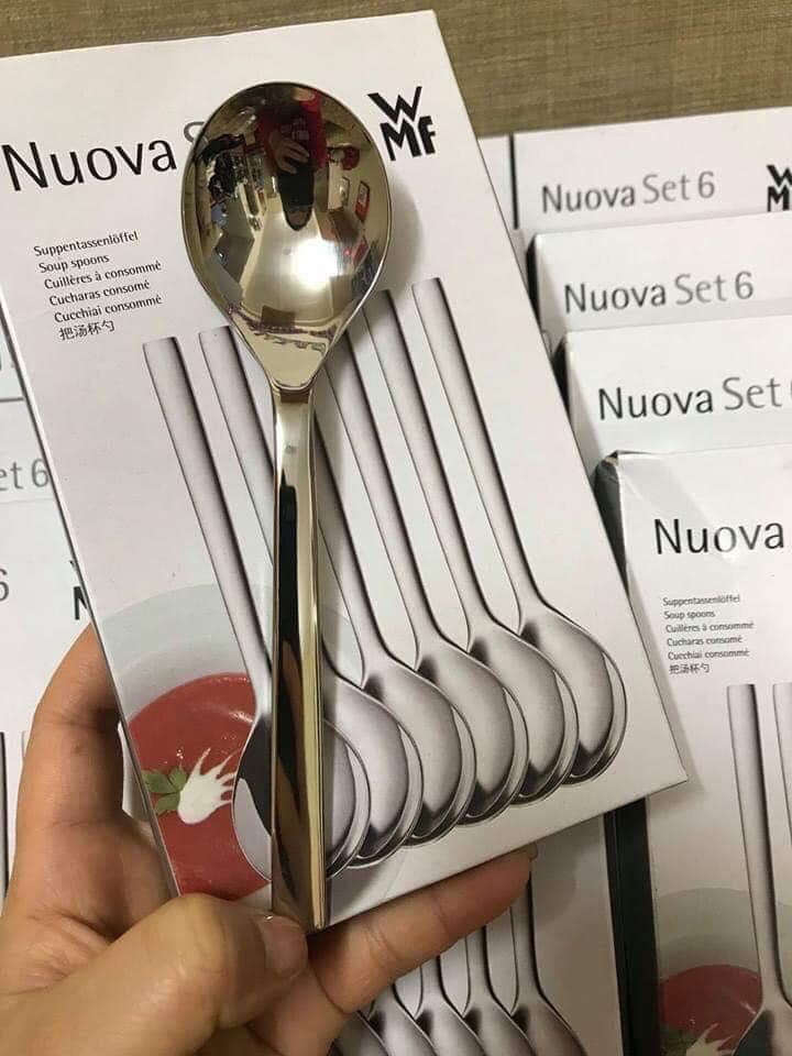 🇩🇪SET 6 THÌA WMF NOUVA CAO CẤP Germany - nội địa Đức