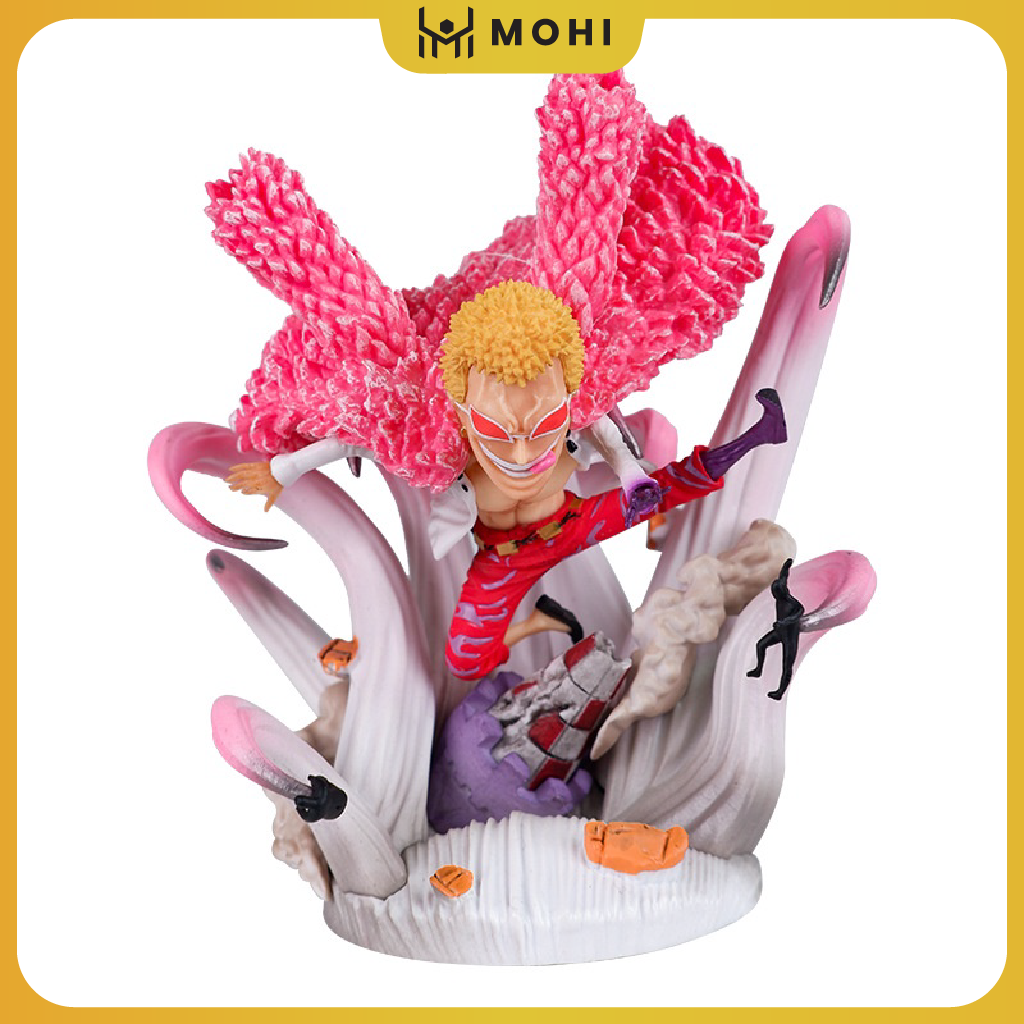 [Có bản LED] - Mô hình Doflamingo cao 12cm full BOX, mô hình One Piece
