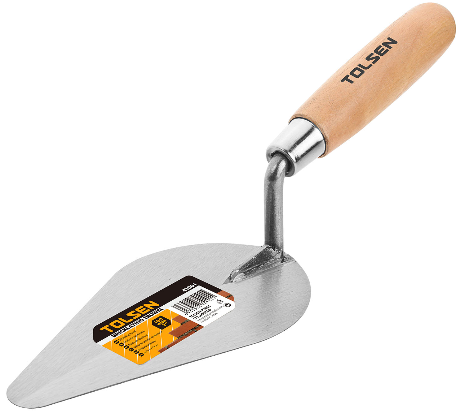 Cây bay cán gỗ Tolsen lưỡi thép (13cm, 15cm)