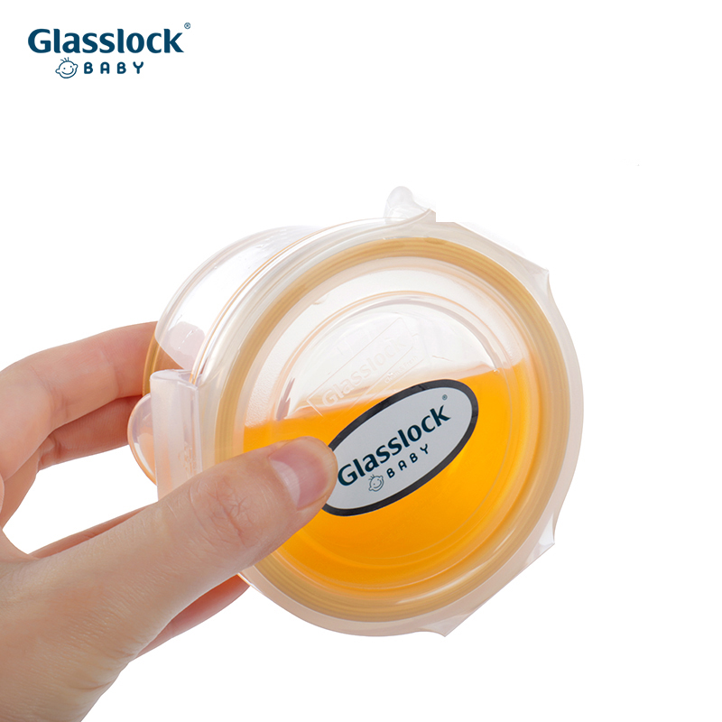 Bộ đựng đồ ăn dặm Glasslock GL545 (165ml x3 hộp) - Larva Store