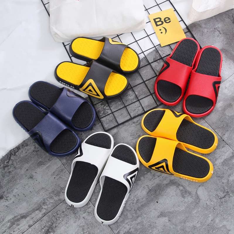 Dép Quai Ngang Nam Nữ Fashion Phối Tam Giác Đế 2 Lớp Đủ Size Nam Nữ giá rẻ