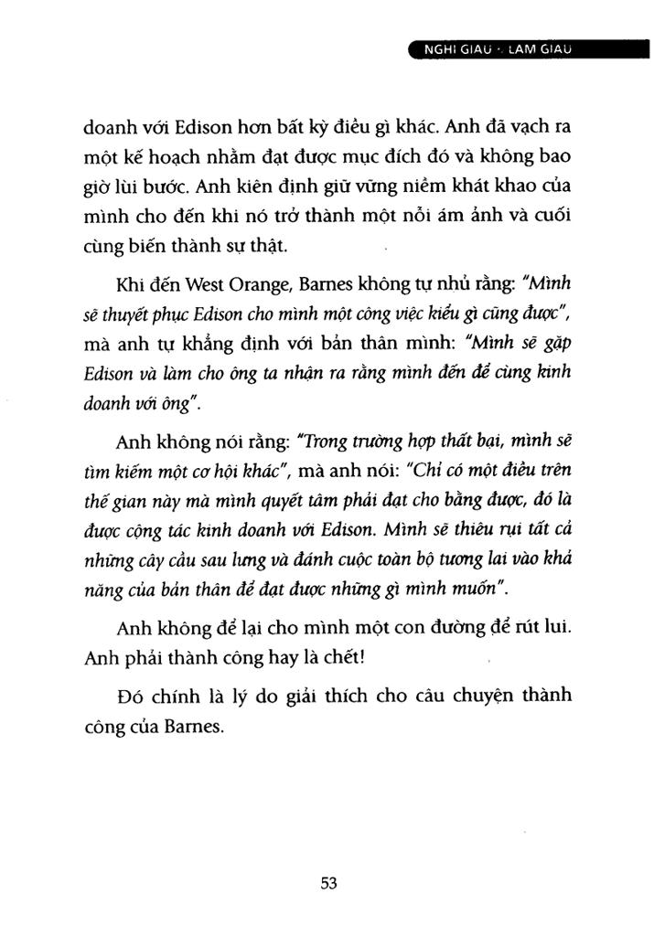 Nghĩ Giàu Và Làm Giàu (Tái Bản)