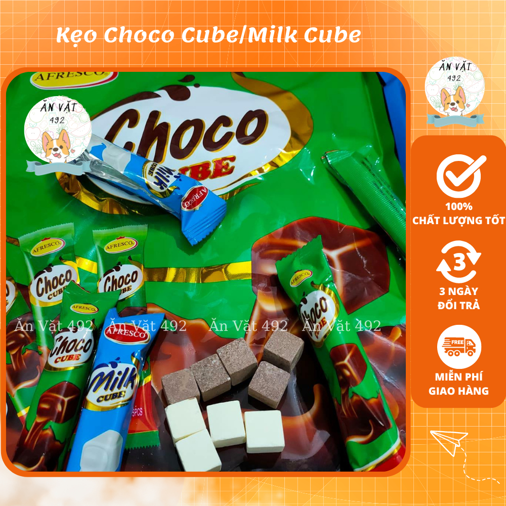 Kẹo Choco Cube/Milk Cube - Ăn Vặt 492