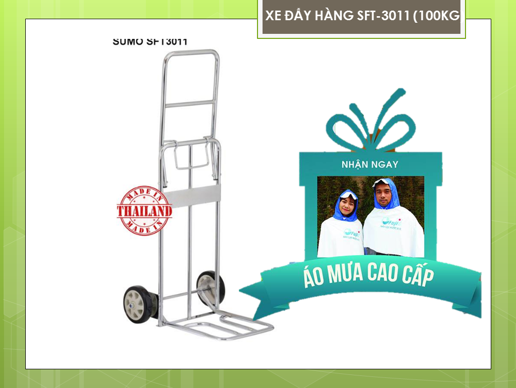 Xe đẩy Thái Lan gấp gọn SUMO SFT3011 (100kgs)