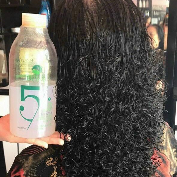 Cặp Uốn Xoăn Lạnh Bibop collagen 800ml (số 1 và số 2)