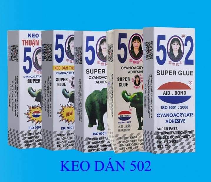 Keo Dán Sắt 502, dán Fomex