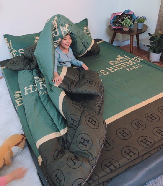 (FreeShip MAX) Chăn Phao Chần Bông Cotton Poly Cao Cấp Giá Siêu Rẻ