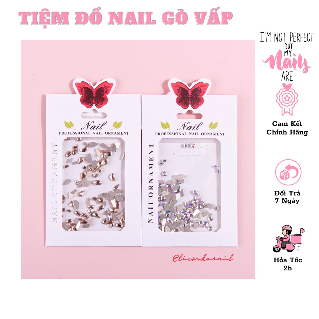 Đá Khối Mix Size Mini Trang Trí Móng ( Size Nhỏ )