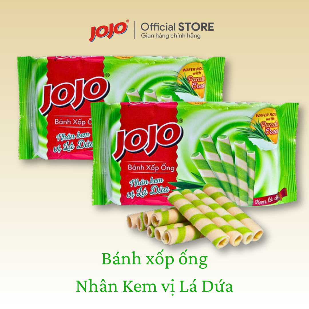 Bánh Xốp Ống JOJO Mix Đủ Vị loại 95G và 115G (Tặng Đậu 30G)