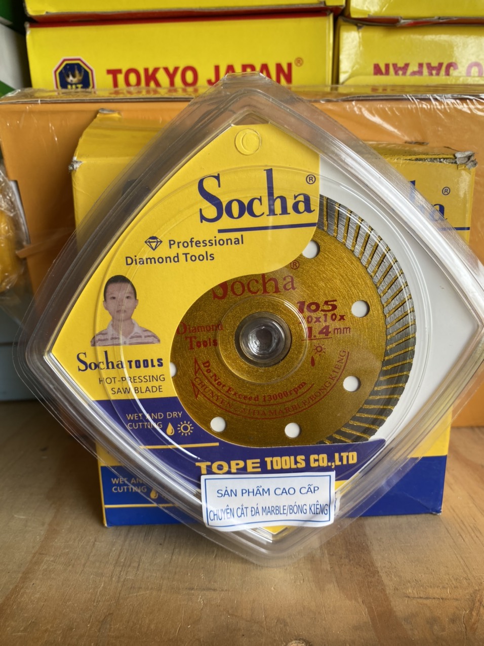 Lưỡi cắt gạch đa năng SOCHA 1 tấc (105 mm) hàng cao cấp