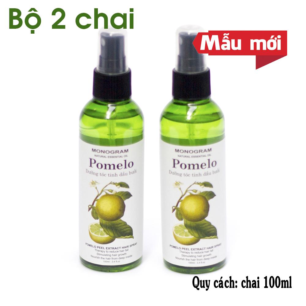 Bộ 2 chai xịt Pomelo Tinh Dầu Bưởi 100ml x2 giá rẻ