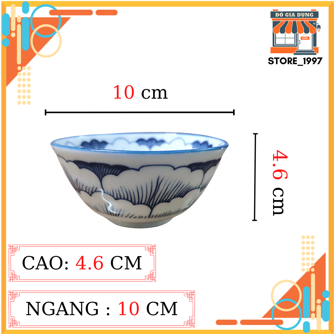 Bộ 5 Chén Nước Chấm ( Sứ )