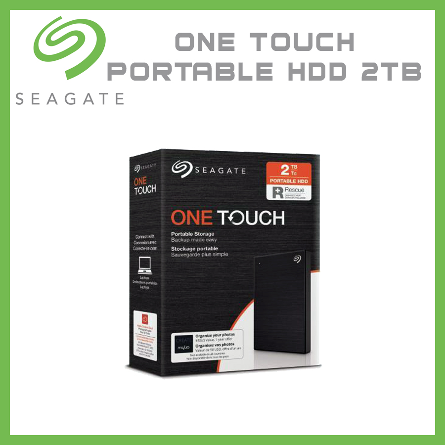 [HCM]Ổ Cứng Di Động Seagate One Touch Portable HDD 2TB - KCD