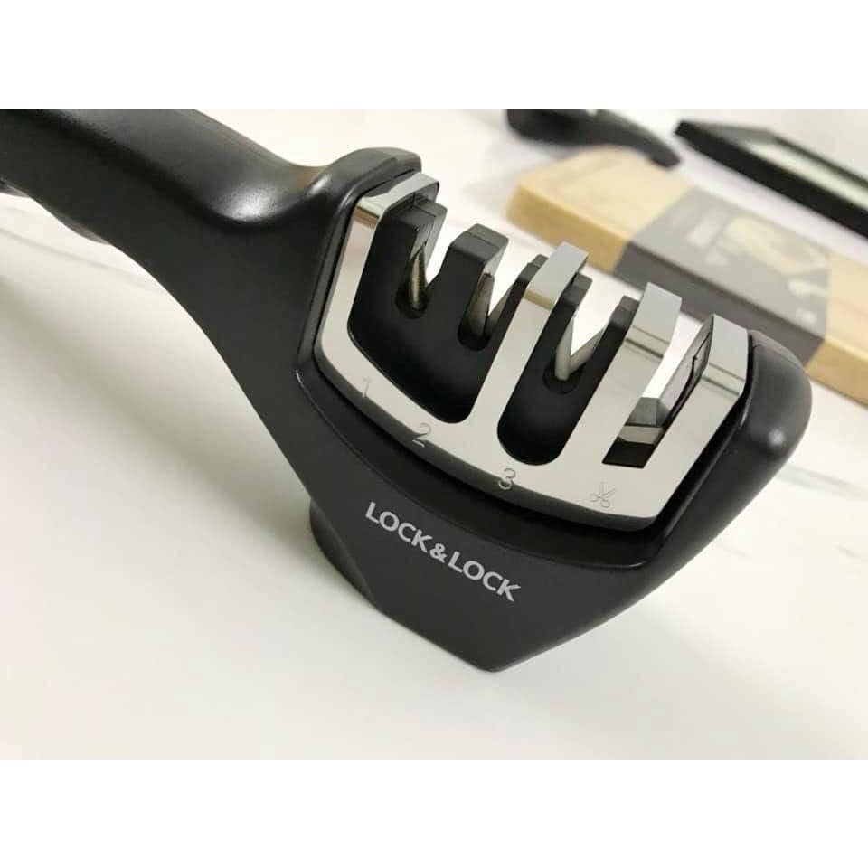 Dụng cụ mài dao kéo cao cấp 4 rãnh Lock&Lock