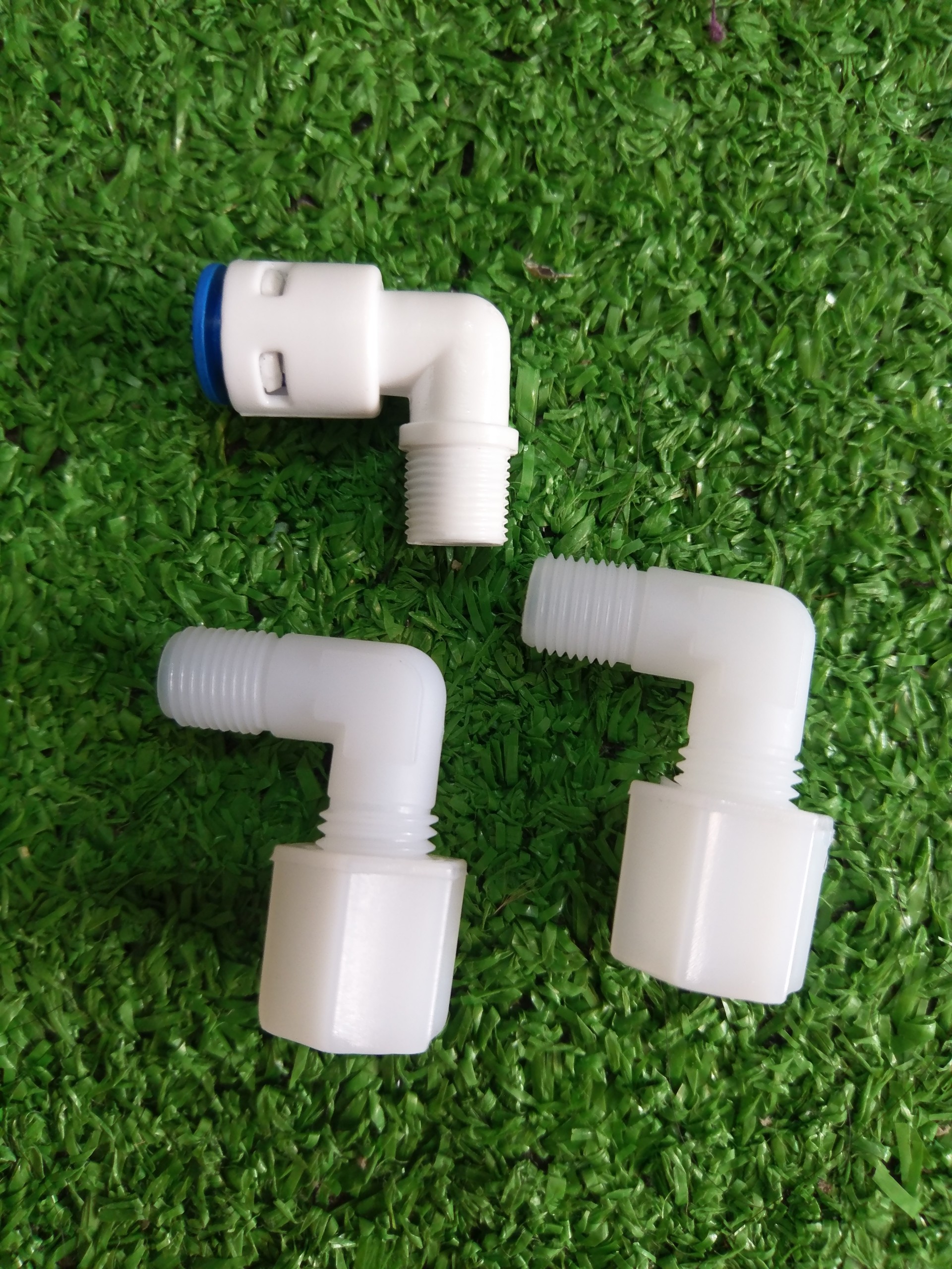 (HCM) Combo 2 Cút Nối Vỏ Màng RO+Van 1 Chiều Máy Lọc Nước RO (3 cái)
