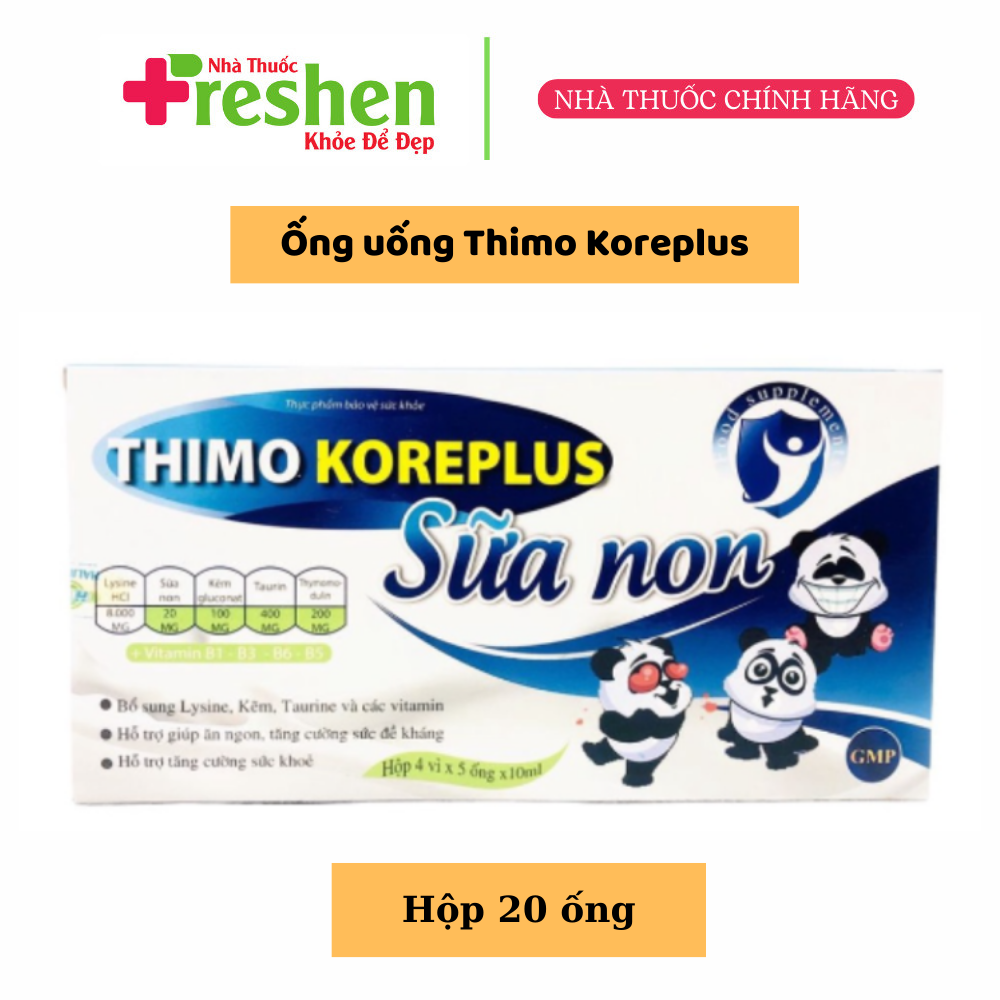 [HCM]Thimo Koreplus Sữa non Tăng sức đề kháng phát triển trí tuệ cho bé