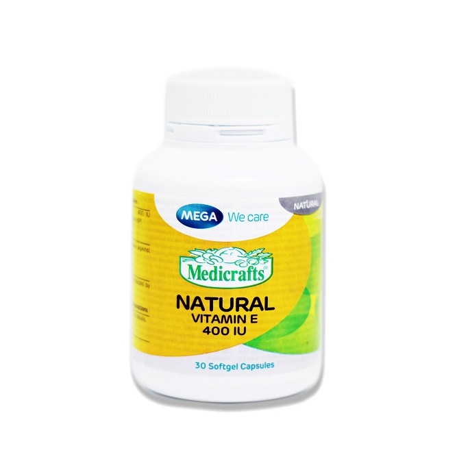 Medicrafts Natural Vitamin E 400IU