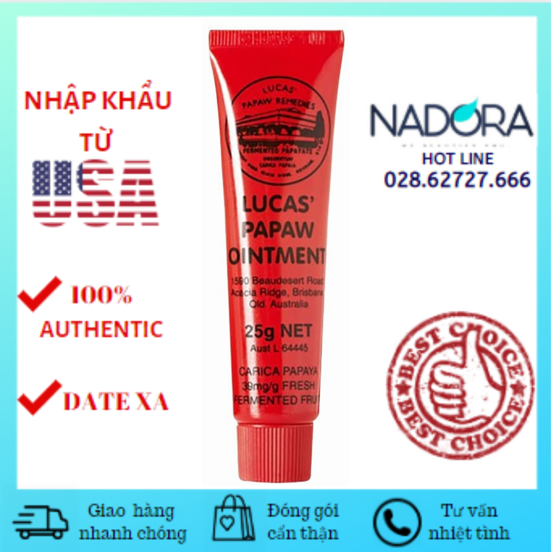 [HCM] Kem Đa Năng Lucas’ Papaw Ointment (25g)