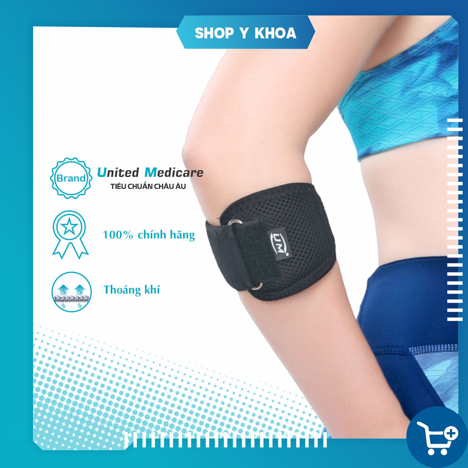 Băng khuỷu tay tennis United Medicare (G14)