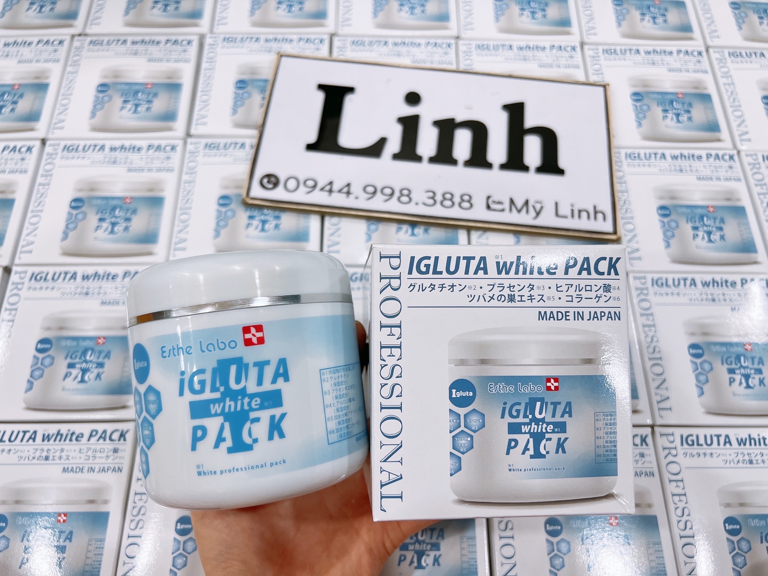 Mặt nạ ủ trắng bạch tạng igluta white pack