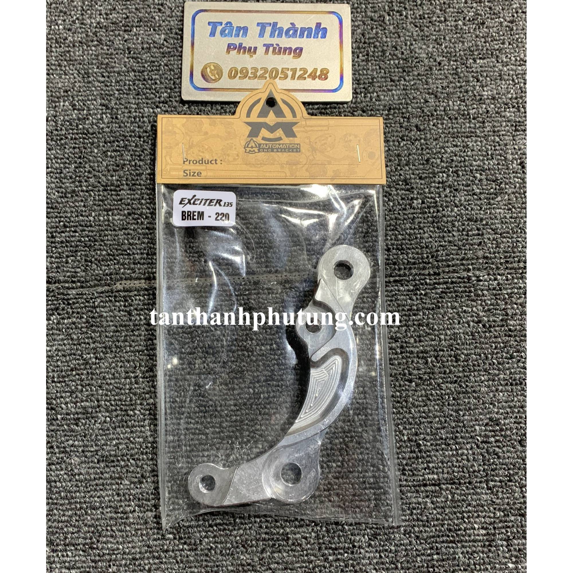 Pat bắt heo dầu Exciter 135- Heo Brembo đĩa 220