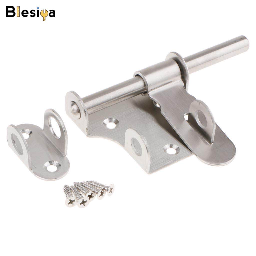 Blesiya Stainless Steel Gate Garage Door Lock Latch Barrel Bolt Padlock Hasp Bolt