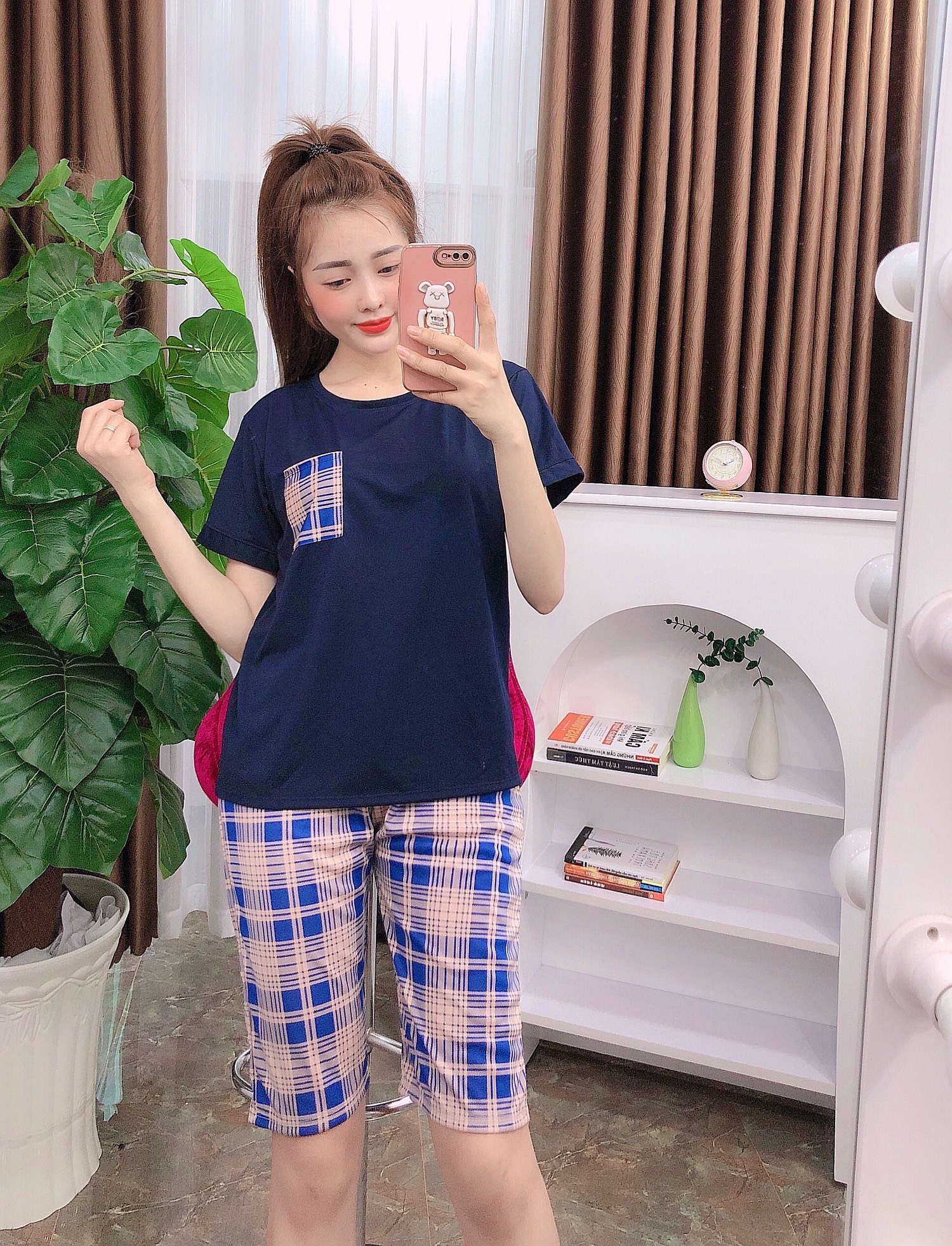 ĐỒ BỘ LỤA LỬNG MẶC NHÀ SIÊU XINH