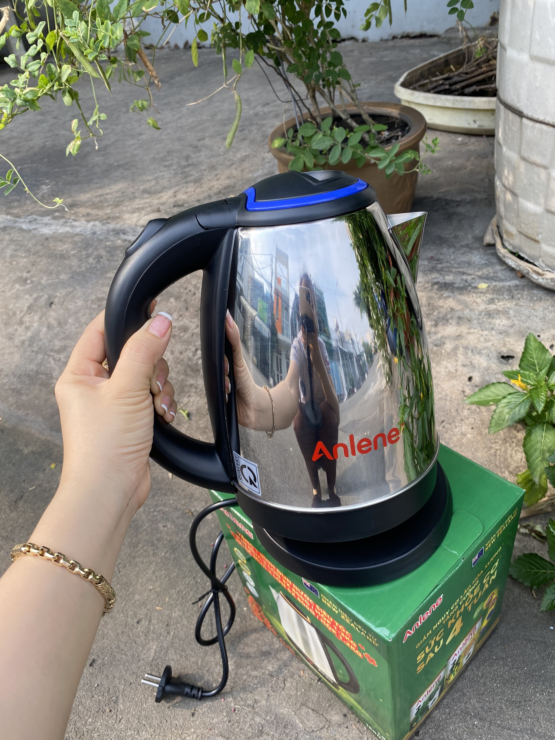 Ấm đun siêu tốc Điện Quang 1.8l quà từ Anlene