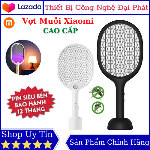 [CHÍNH HÃNG] Vợt Muỗi Xiaomi, Vợt Bắt Muỗi Thông Minh Xiaomi Solove P1, 2 Chế Độ Vợt Muỗi Kiêm Đèn Bắt Muỗi CAO CẤP, AN TOÀN, Có Đèn Thu Hút Muỗi, Pin Trâu 1 Tháng, Sạc Type-C – Chính Hãng Xiaomi