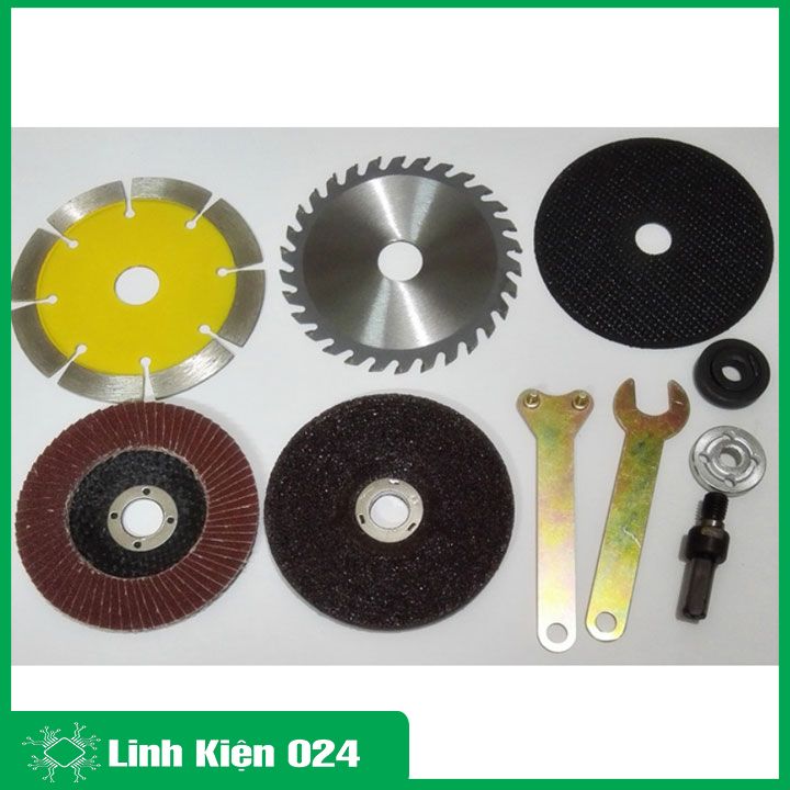 Bộ dụng cụ tháo lắp và lưỡi cắt, mài đa năng
