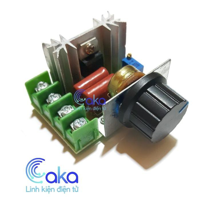 Mạch dimmer ac 220v 2000w - dùng điều chỉnh tốc độ động cơ ac, điều chỉnh độ sáng đèn