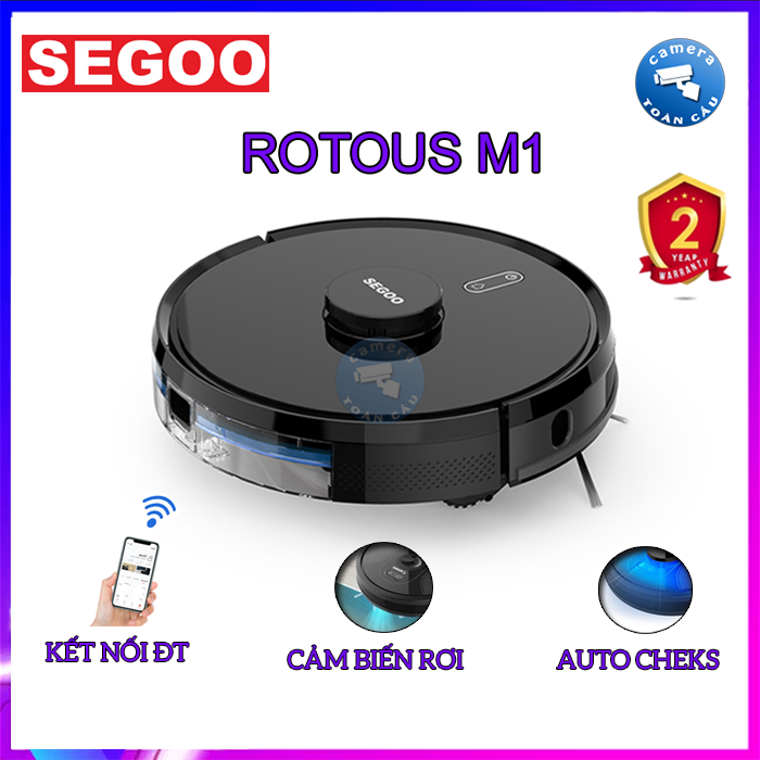[HCM][Trả góp 0%]Robot hút bụi SEGOO ROTOPUS M1