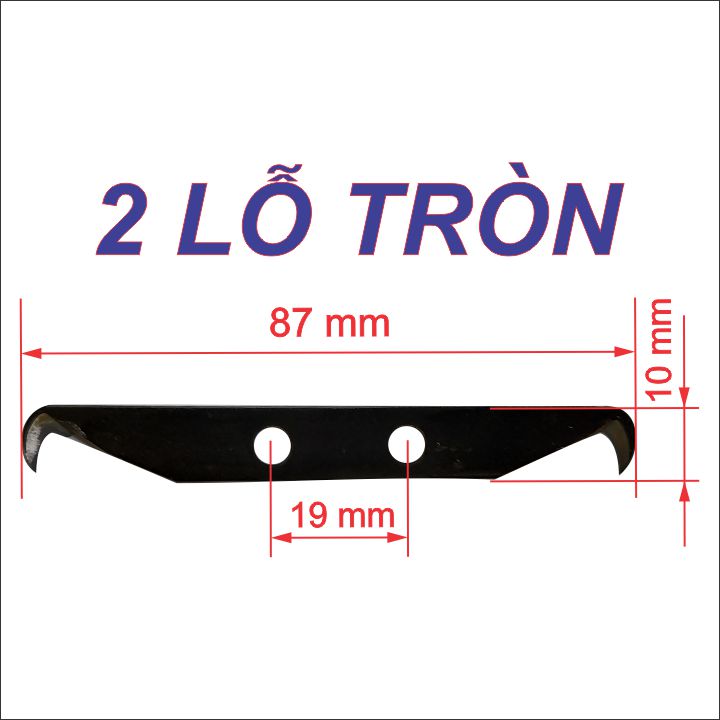 [HCM]LƯỠI DAO MÓC 2 ĐẦU (25 cái)