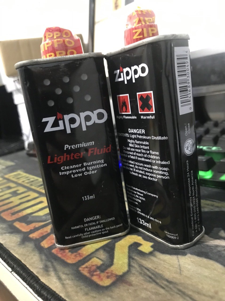 nhiên liệu ZIPPO 133ml BƠM BẬT LỬA bén lửa tốt và bật lửa sẽ nhạy hơn
