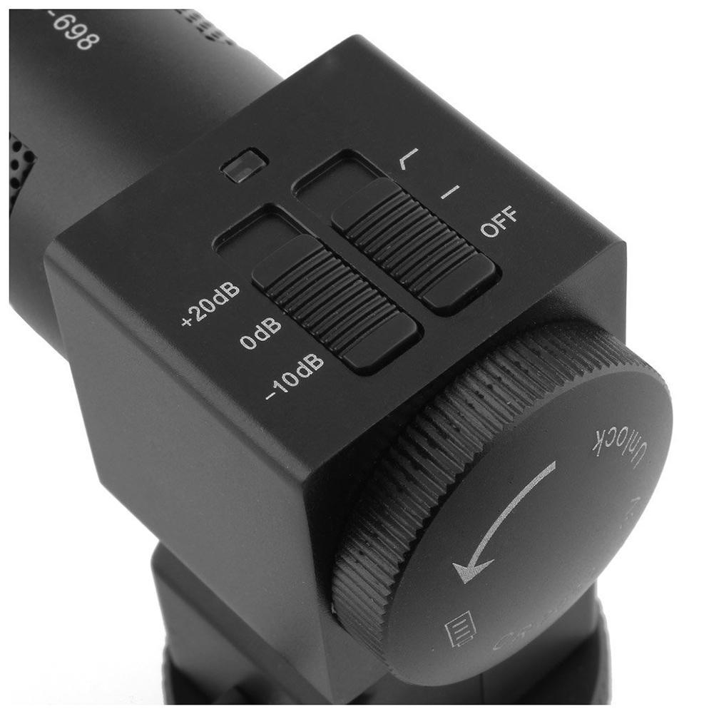 Micro shortgun cho máy ảnh, máy quay Takstar SGC-698