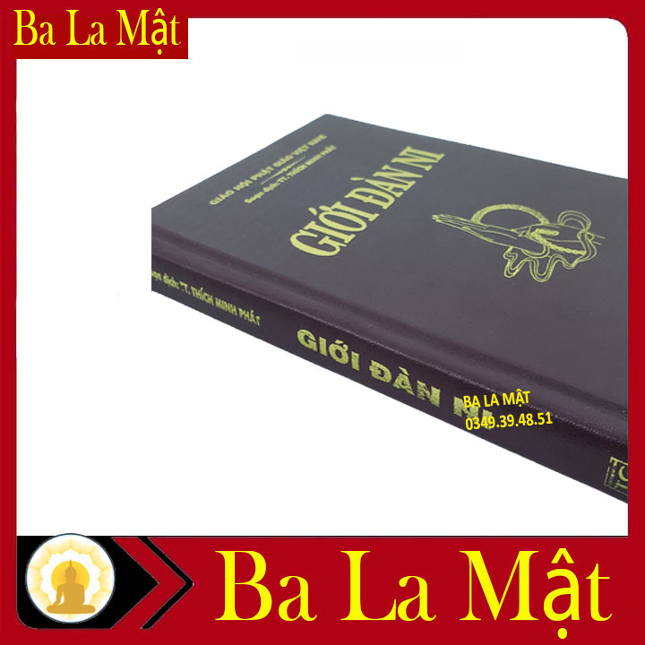 Kinh Giới Đàn Ni Trọn Bộ Bìa Da ( BA LA MẬT SHOP )