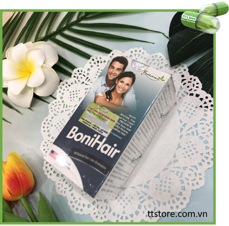 BoniHair (Hộp 30 viên) - Viên uống ngừa rụng tóc - [Boni, hair, botania]