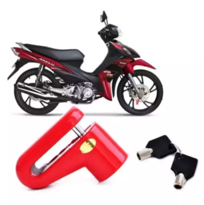 [HCM]Ổ khóa thắng đĩa chống trộm dành cho xe máy ( màu sắc ngẫu nhiên)