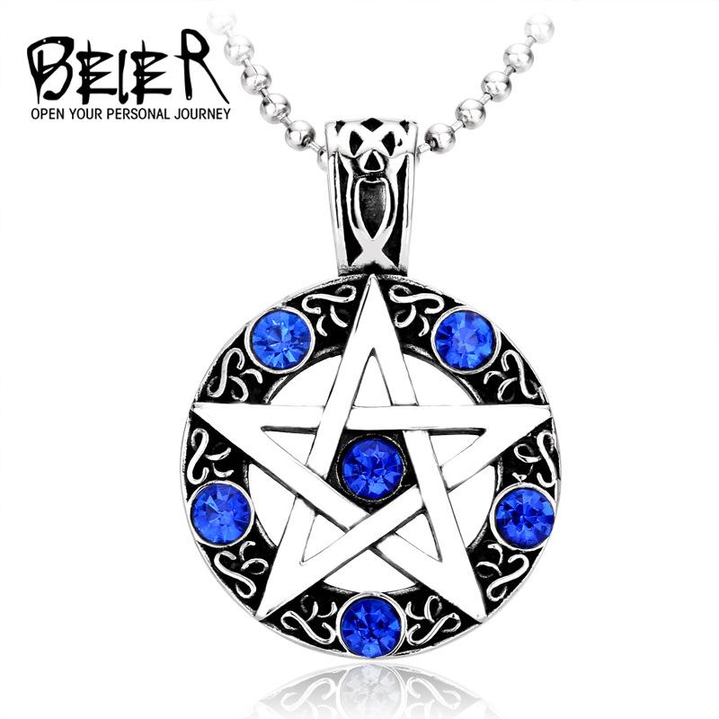 Dây Chuyền Ngôi Sao Đá  Xanh Năng Lượng Vũ Trụ Thời Trang Âu Mỹ DCNGOISAODAXANH01