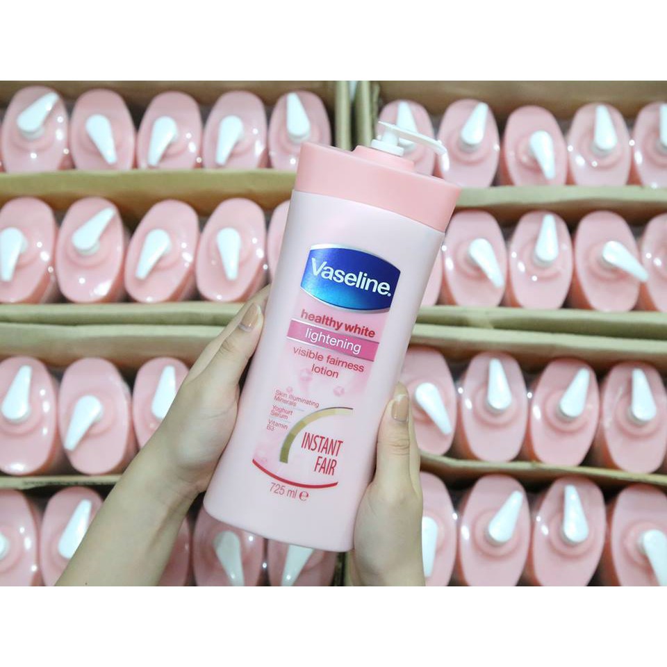 Sữa dưỡng thể Vaseline Healthy White UV Lightening 725ml