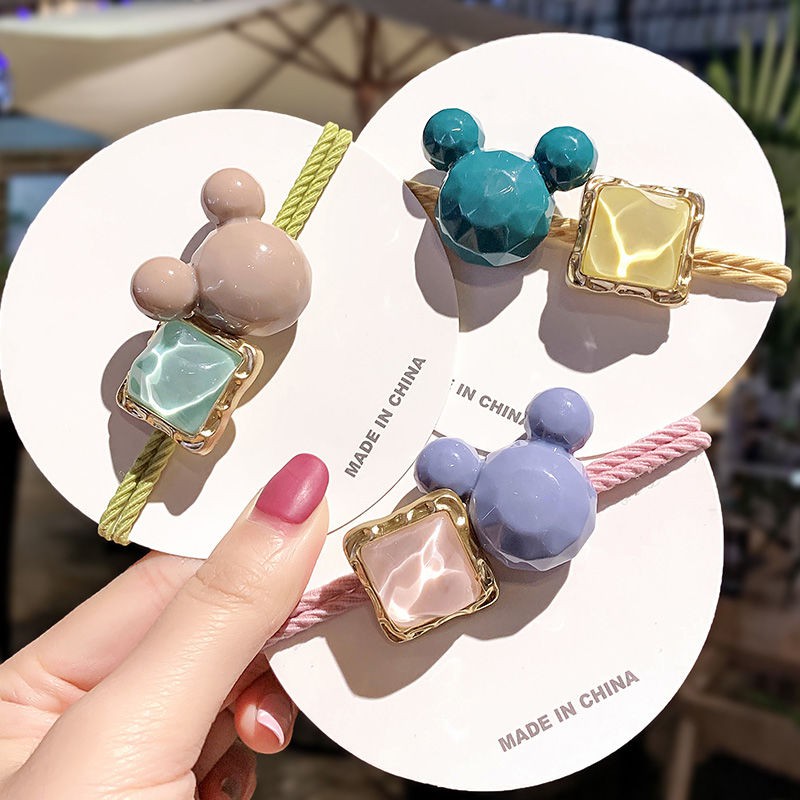 Dây buộc tóc hình chuột Mickey dễ thương